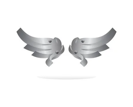 Wing art Ilustração Stock