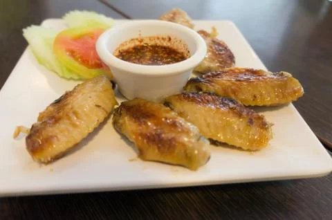 Wing chicken Stock Photos