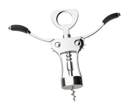 Wing Corkscrew Isolated on White Background Stock Photos