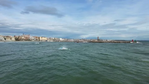 Wing crash anzio Video stock 328015768