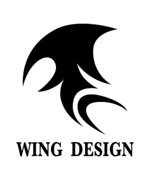 Wing design Illustrazione stock