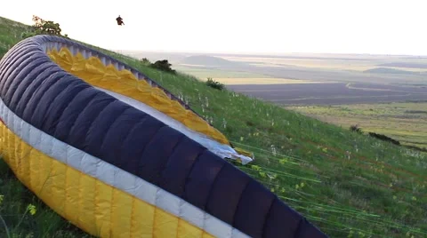 Wing glider Stock Footage 52123559