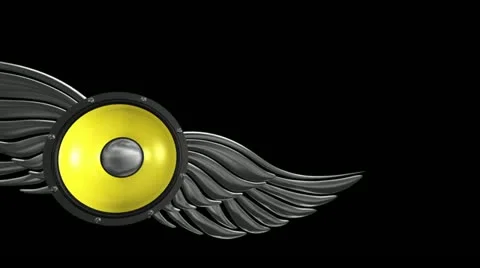 Wing heart animation Video stock 12280204