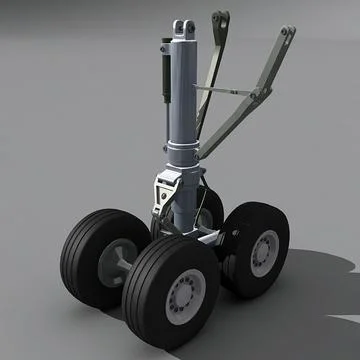 Wing Landing Gear 3D Model