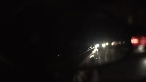 Wing mirror on car Stock Footage 125465005