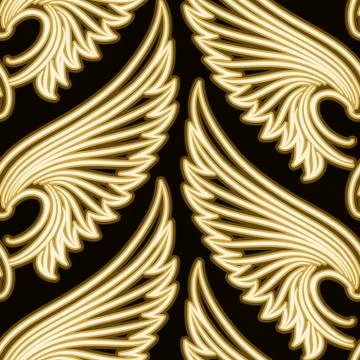 Wing Pattern Stock Illustration