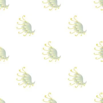 Wing pattern seamless vector 스톡 일러스트
