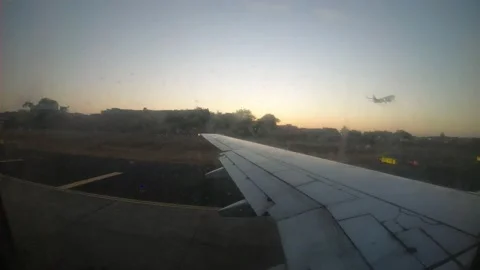 Wing of plan Stock-Footage 134821401