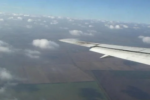 Wing of plane 2 dv 動画素材 333785