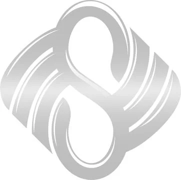 Wing on s letter initial wing sign concept template Stock Illustration