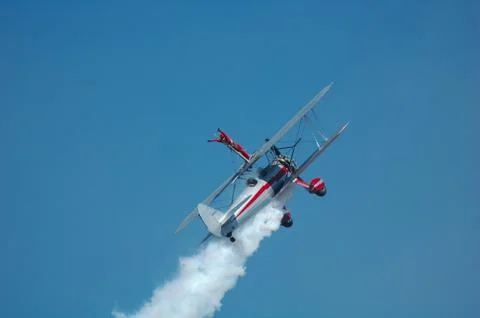 Wing walker Foto stock