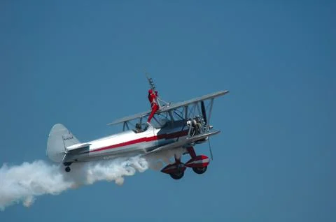 Wing walker Stock Photos