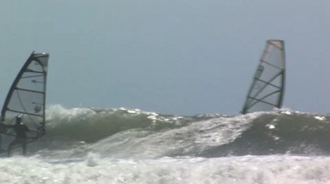 Wing on water Stock Footage 8577454