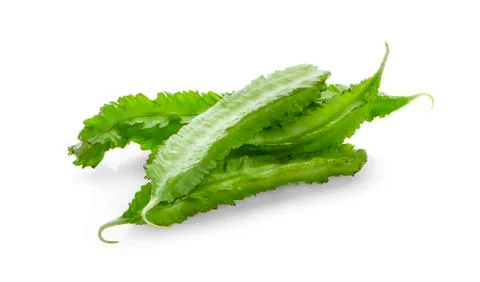 Winged Bean isolated on white background Stock Photos