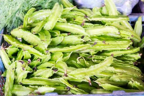 Winged bean Stock Photos