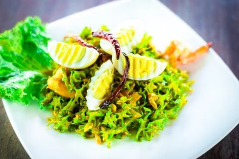 Winged bean seafood Stock Photos