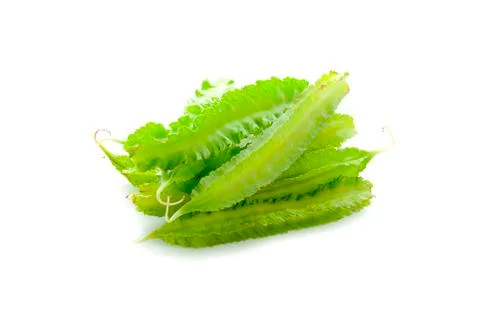 Winged bean on white background Stock Photos
