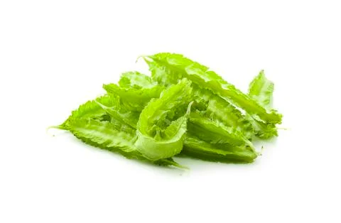 Winged bean on white background Stock Photos
