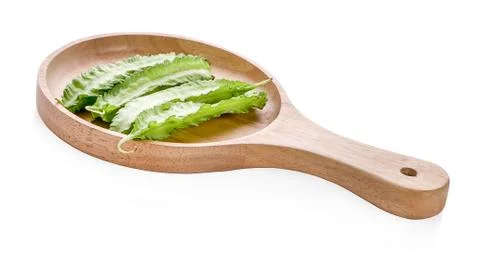 Winged bean on white background Stock Photos