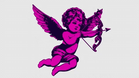 Winged Cupid Video stock 265169161
