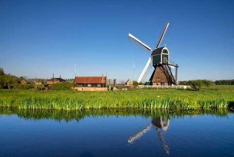 The Wingerdse Molen Stock Photos