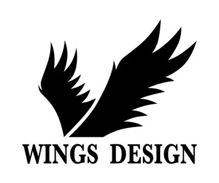 Wings design 2 Stock Illustration