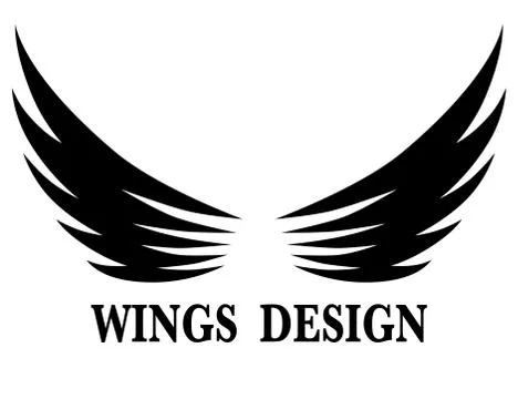 Wings design 9 Stock Illustration