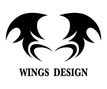 Wings design Stock Illustration