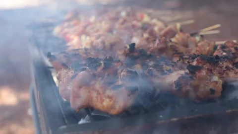 Wings on fire Stock Footage 94265312