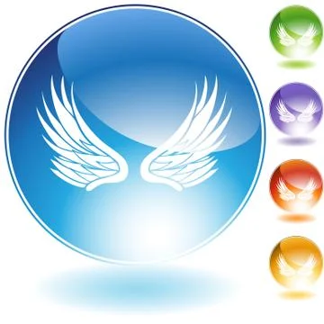 Wings Illustrazione stock