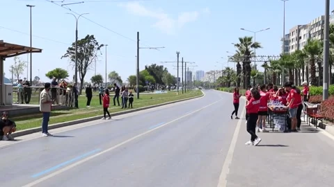 Wings For Life World Run 2022 on Turkey Stock Footage 192583196