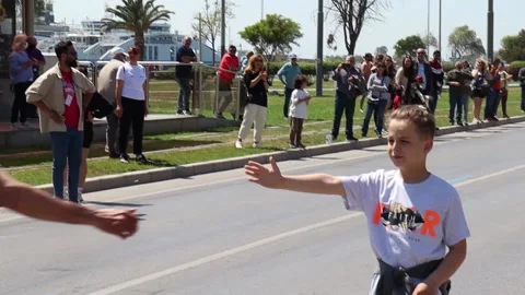 Wings For Life World Run 2022 on Turkey Video stock 192584242