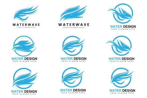 Wings Logo Design, Shield Wings Vector, Bird Feather Illustration Illustration