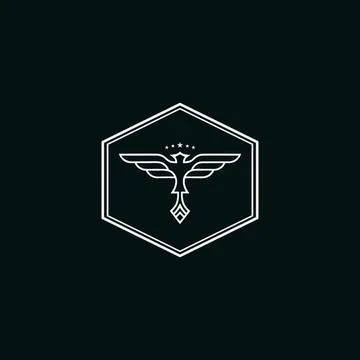 Wings Logo Vector Art, Icons, and Graphics Stock Illustration
