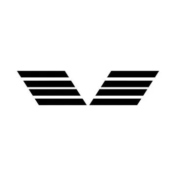 Wings symbol Stock-Illustration