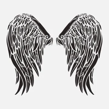 Wings vector design Illustrazione stock