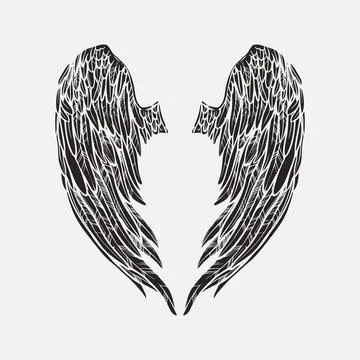 Wings vector design Stock Illustration