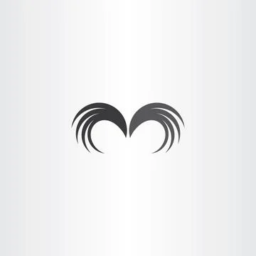Wings vector icon symbol element Stock-Illustration