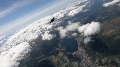 Wingsuit skydiving Vidéo 103249724
