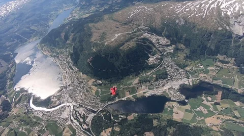 Wingsuit skydiving Vidéo 103249731