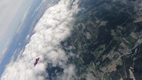 Wingsuit skydiving Vidéo 103249737