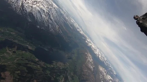 Wingsuit skydiving Vidéo 103250929