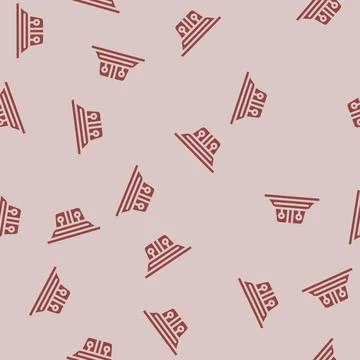 Wingtip lights aircraft glyph vector seamless pattern Stock Illustration