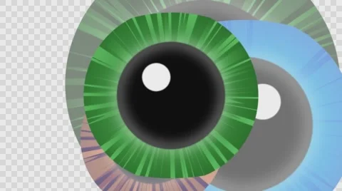 Winking human eyes Stock Footage 67833602