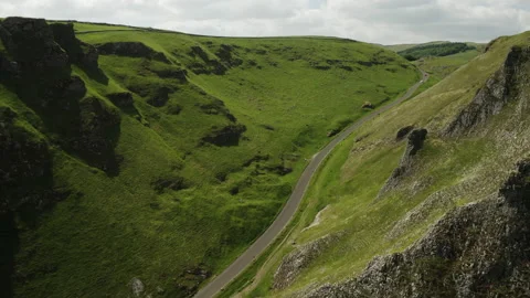 Winnats Pass Stock Footage 161820736