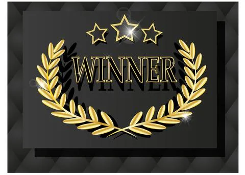 Winner banner Stock Illustration