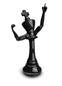 Winner chess king Stock-Illustration