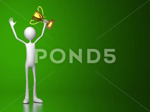 Winner Concept. Stock Illustration