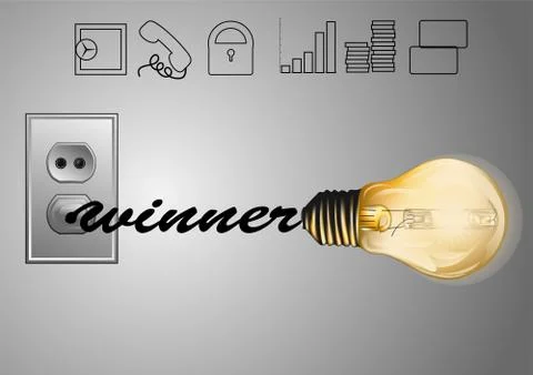 Winner concept Stock Illustration