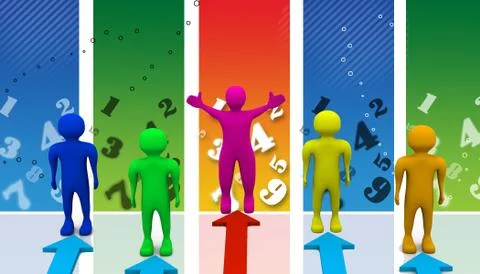 Winner concept. Stock Illustration